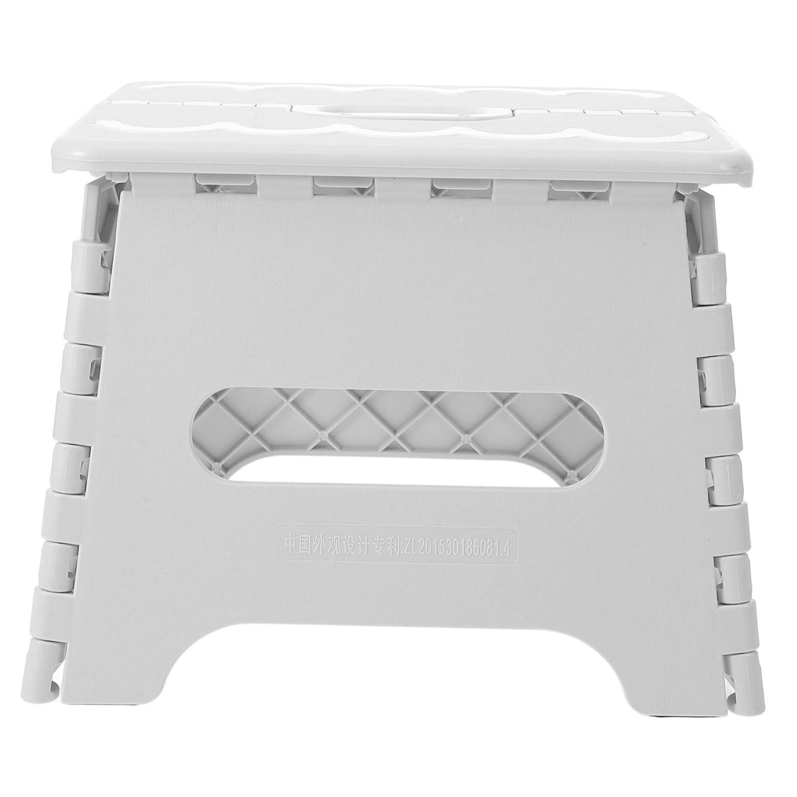 ARTIBETTER Multi-Purpose Folding Stool Sturdy Plastic Step Stool Compact for Storage for Bathroom