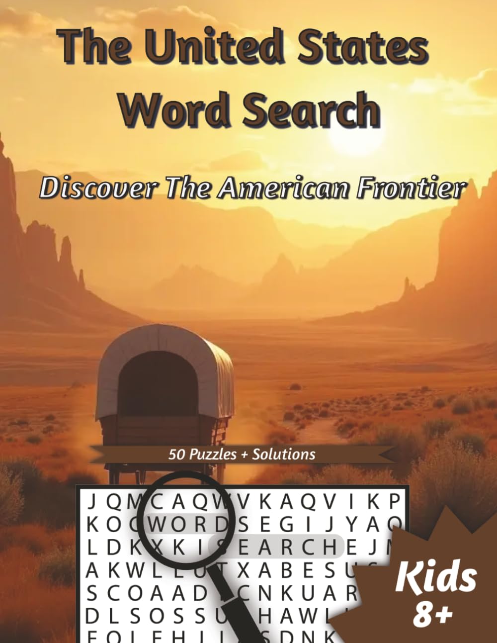 The United States Word Search: Discover The American Frontier