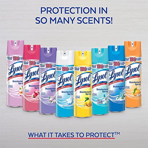 Lysol Professional Disinfectant Spray, Spring Waterfall, 19 oz (3 Pack) - image 7