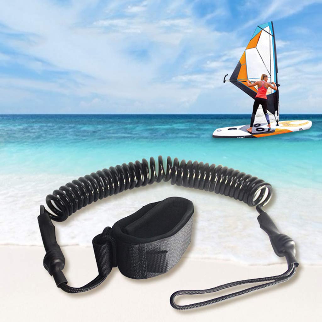 Correa de tobillo en espiral para tabla de surf de 10 pies