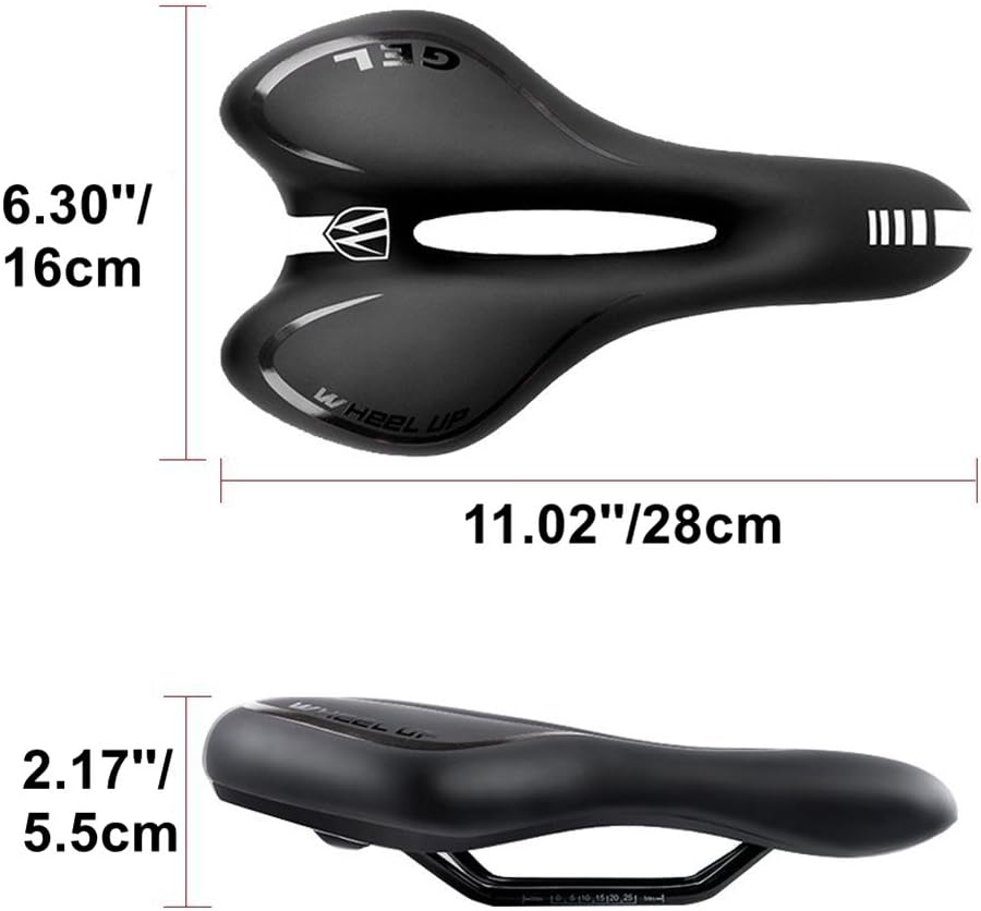 Bike Saddle Professional Road MTB Gel Bicycle Seat Hollow Lightweight Suspension Cycling Seat Cushion Pad