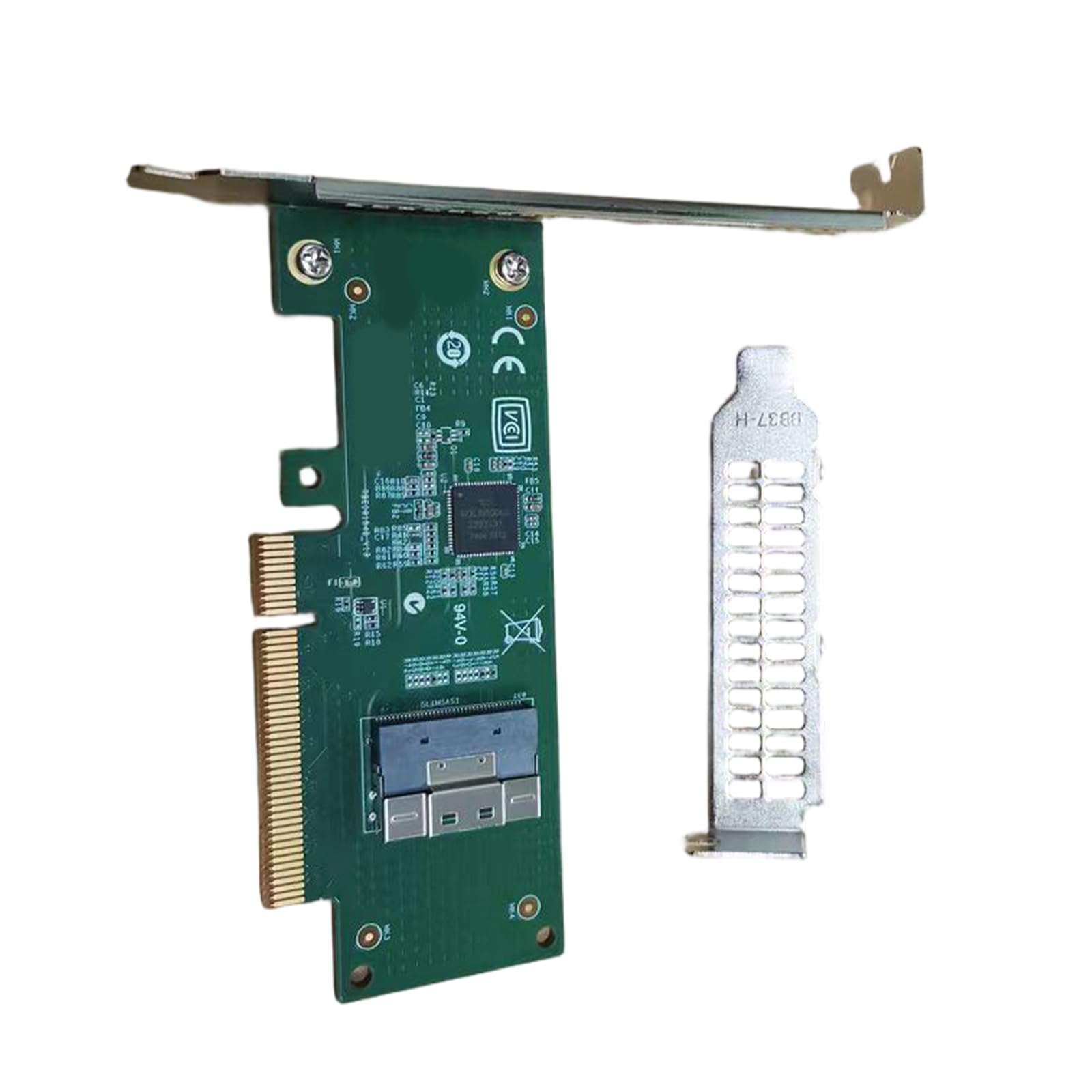 Scheda di espansione del controller host PCIe4.0 a SFF-8654 Scheda di espansione del controller dell'host dell'adattatore PCIe per PC desktop
