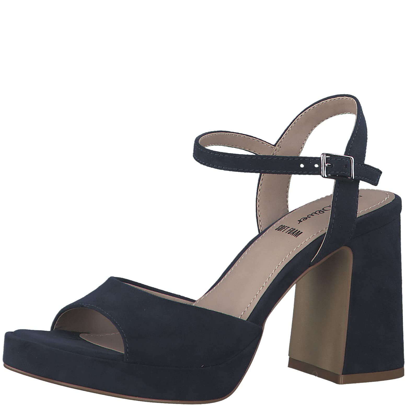 s.Oliver Women's 5-5-28319-20 Sandals, navy, 6 UK