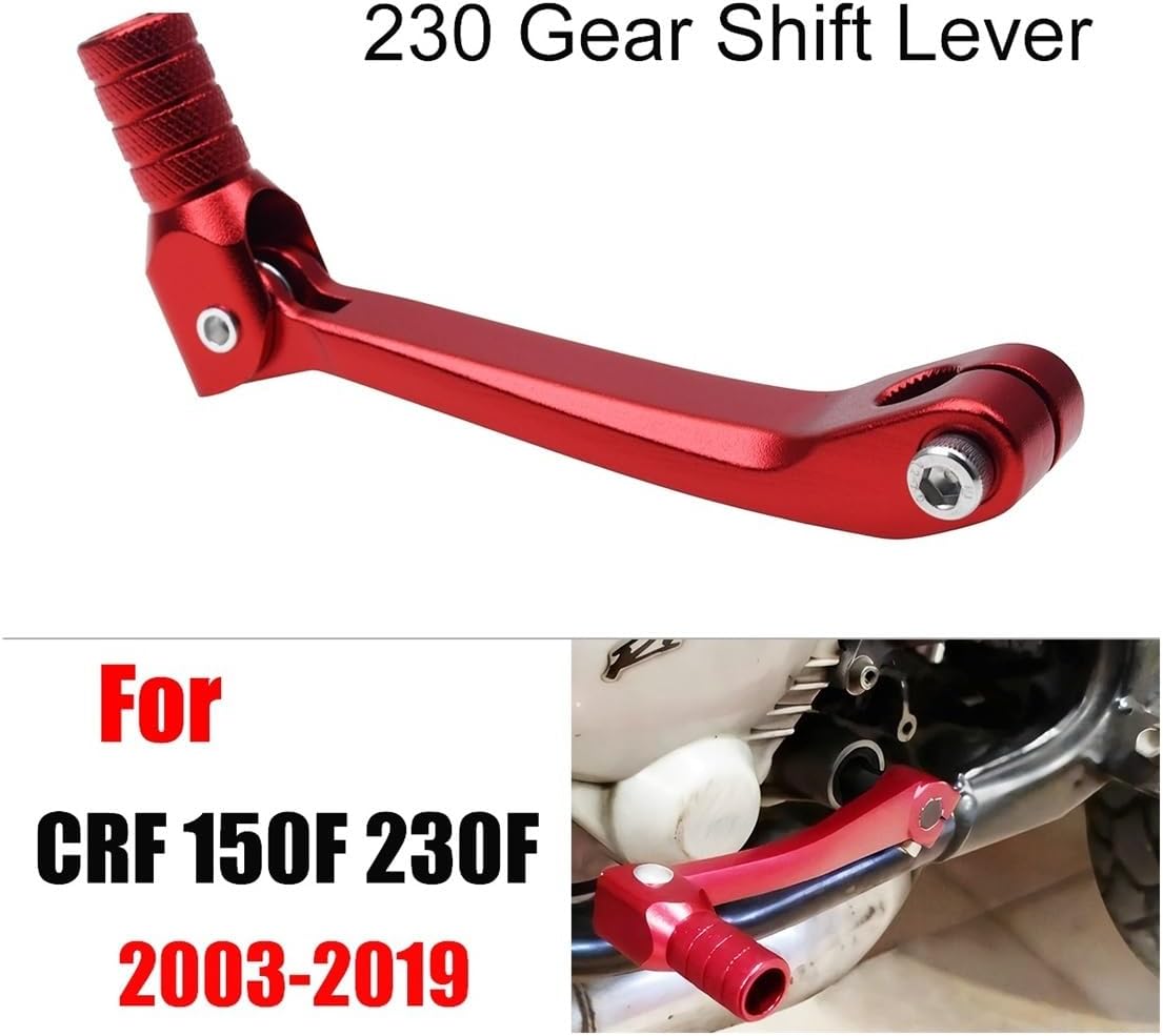 Motorbike Gear Shifter Motorcycle Aluminium Alloy Gear Shift Lever for CRF150F CRF230F CRF 150F CRF 230F 2003 2004-2017 Motocross Dirt Bike
