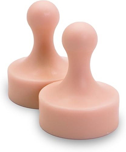 Miniatura 25 de GLASSBOARD STUDIO Potentes imanes de neodimio, en forma de peón, fuerte imán para nevera/refrigerador y pizarra blanca, ideal para oficina, cocina