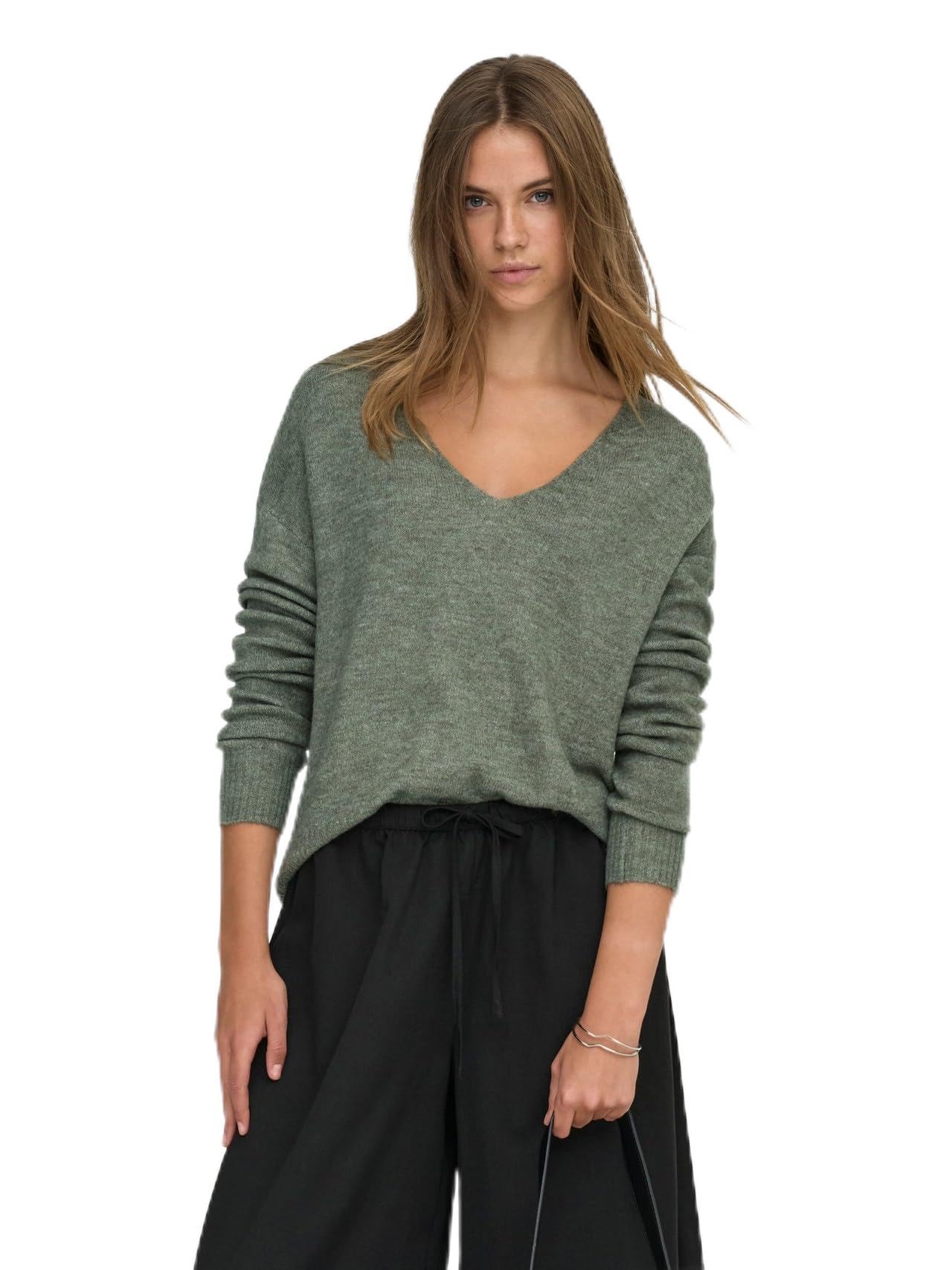 Green Womens Sweater JDY Elanora - Women