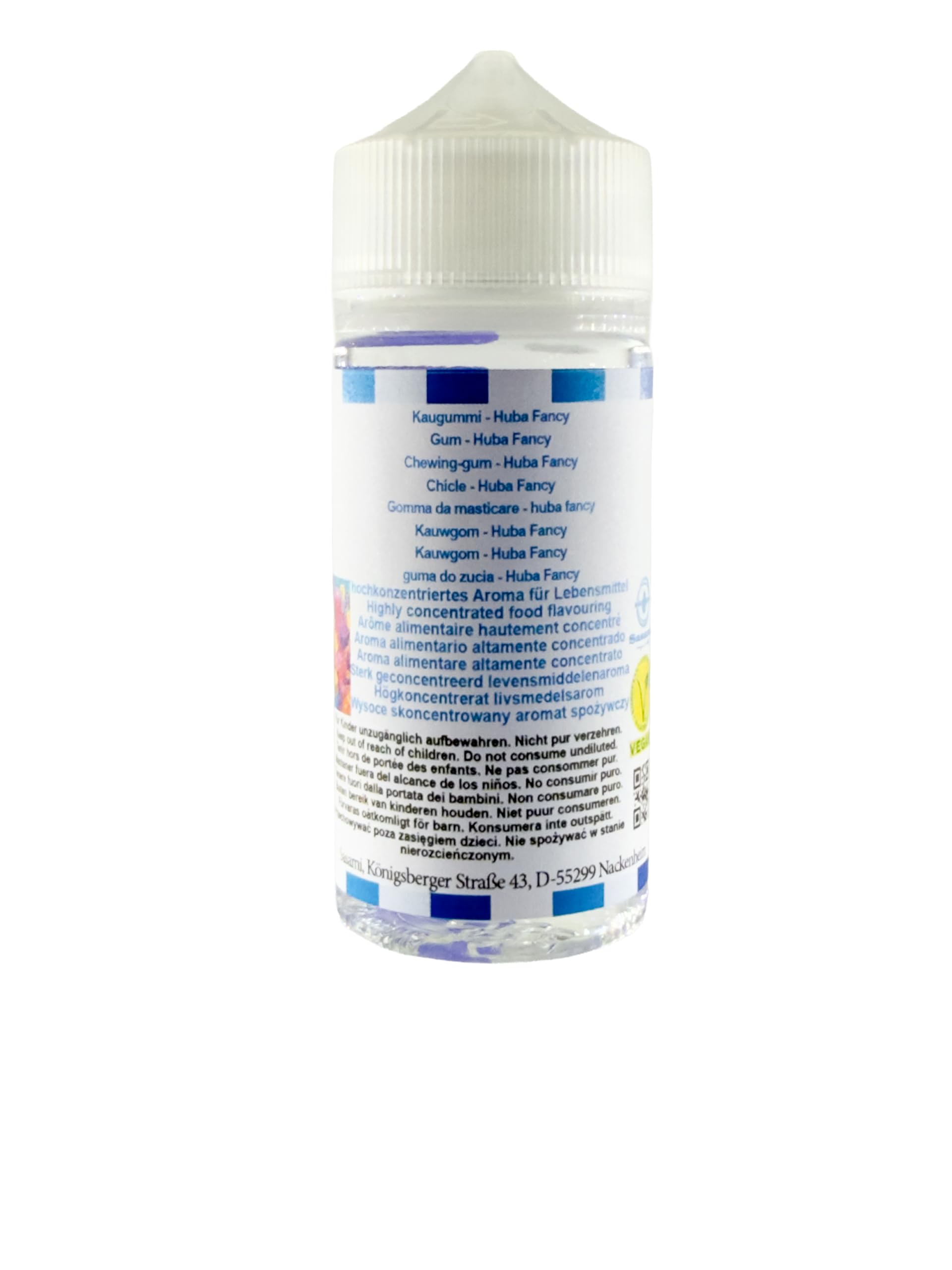 Kaugummi - Huba Fancy Aroma Konzentrat - Vegan - Sasami - 100ml