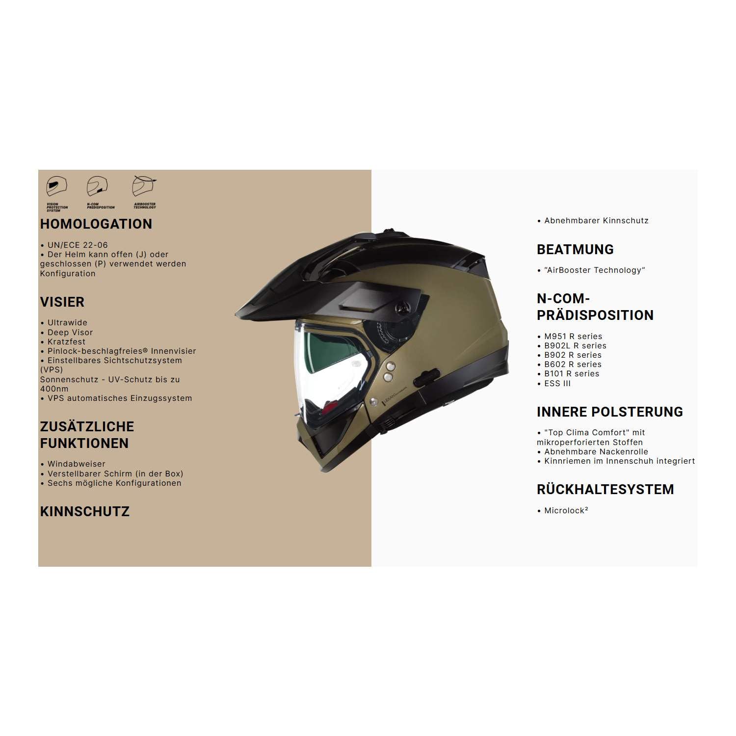 Nolan N70-2 - Casco Unisex Adulto