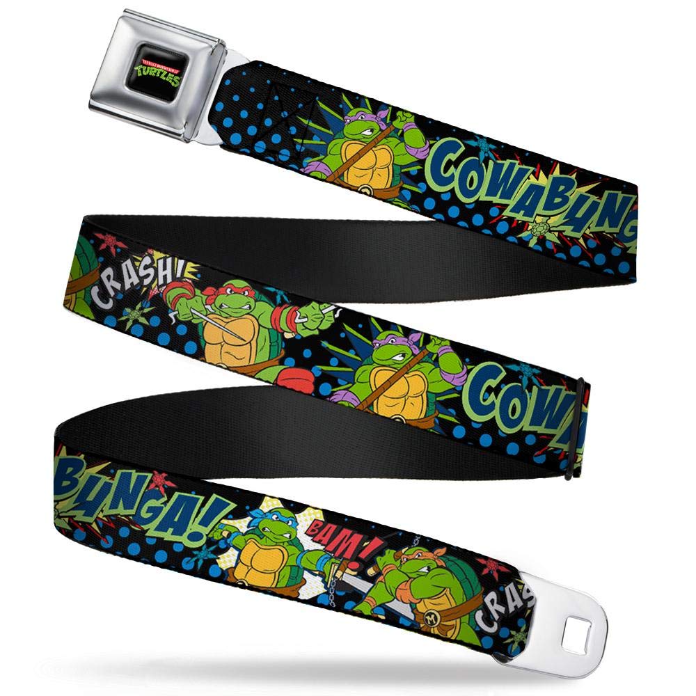 Buckle-Down Jungen Sicherheitsgurt Ninja Turtles Kids Gürtel