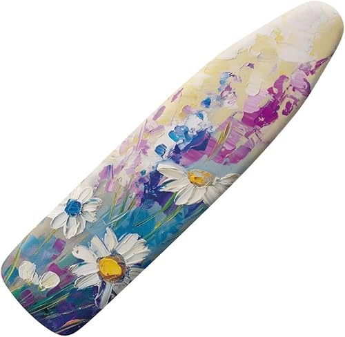 Snilety Fundas para tabla de planchar de 15 x 54 pulgadas, accesorios para tabla de planchar con almohadilla elástica de fácil ajuste
