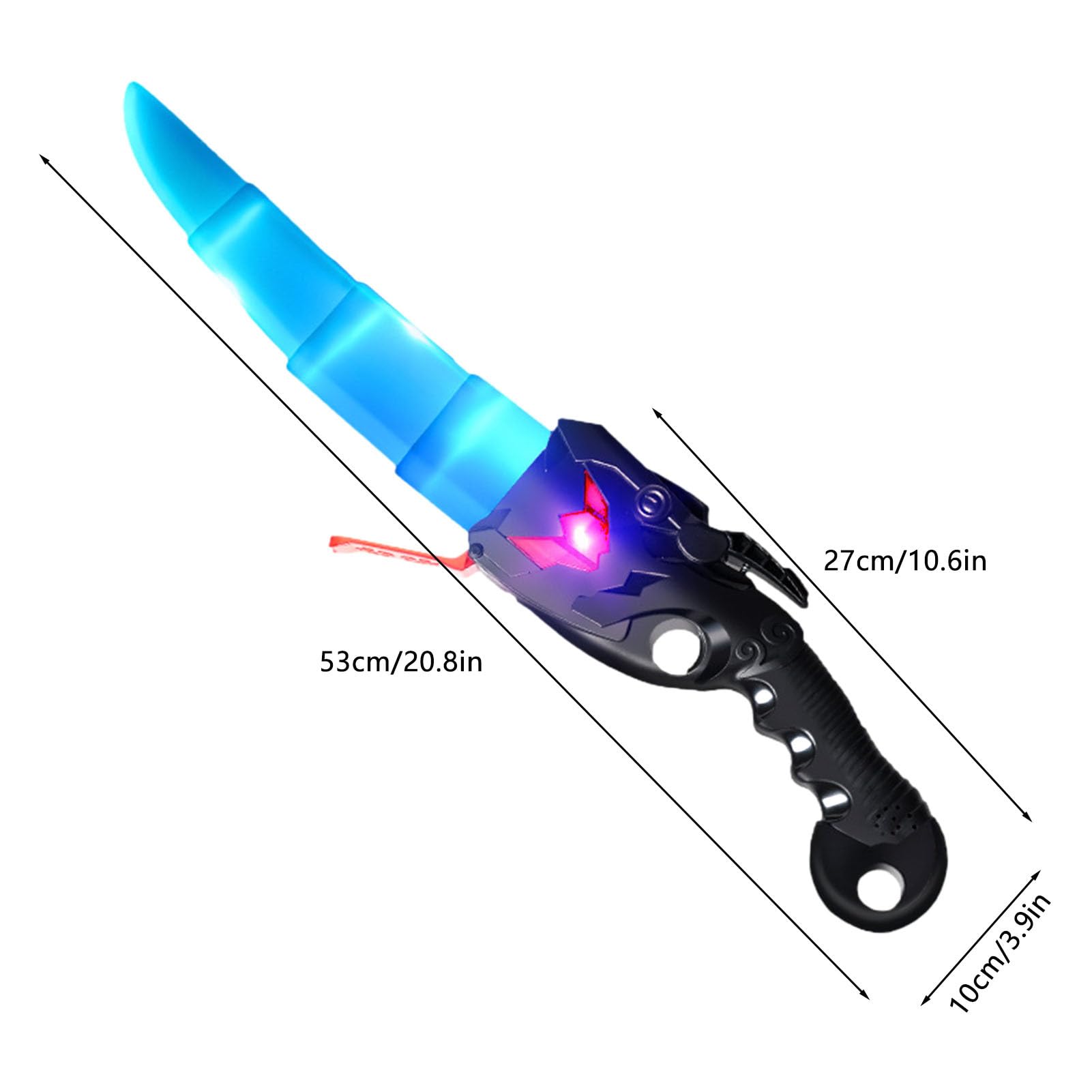 Amazon.co.jp: 伸縮式ナイフのおもちゃ | ライトアップセイバー