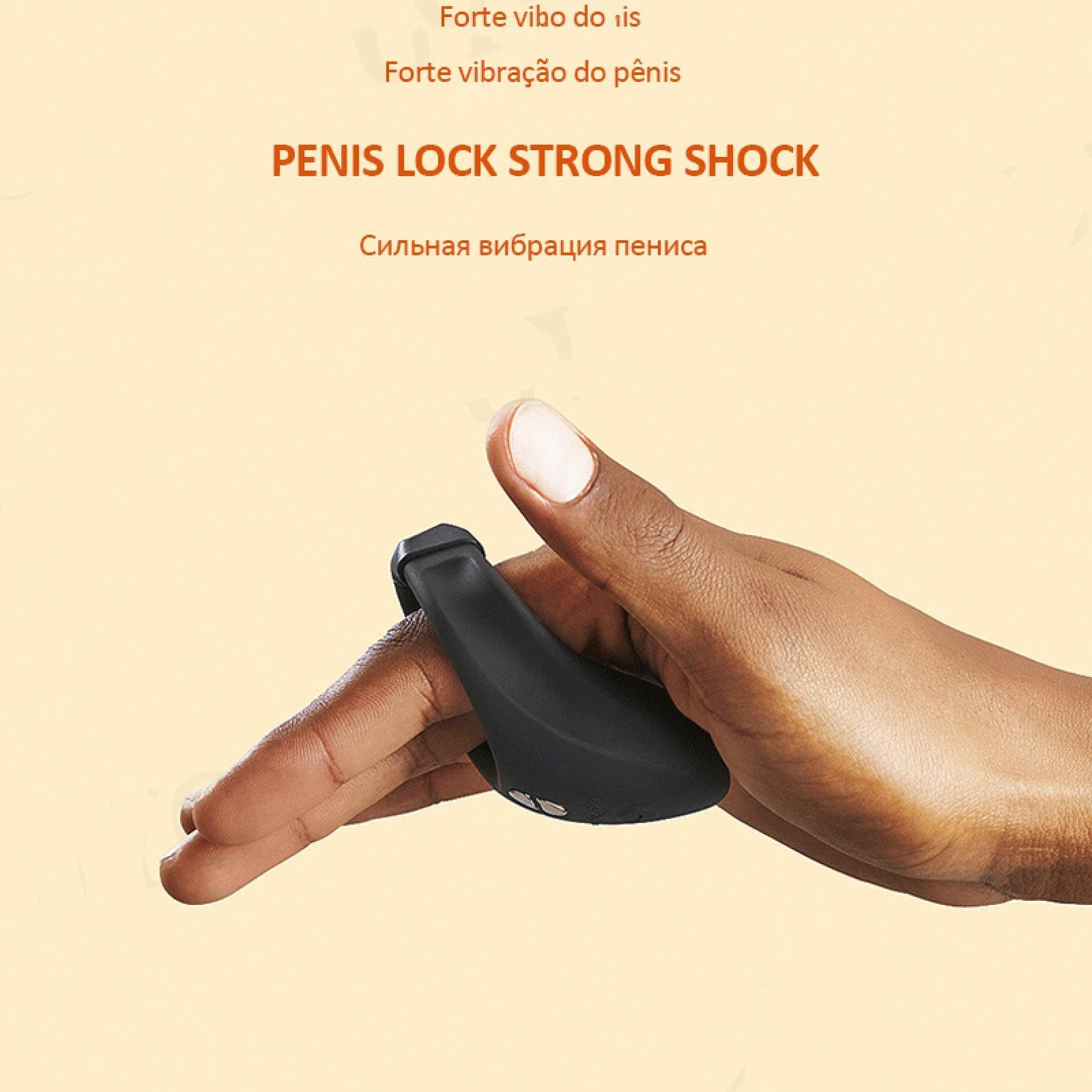 Anello di bloccaggio Anello maschile con telecomando APP anello morbido per vibratore in gel di silice Giocattoli sexy per adulti Masturbatore Macchina per sesso per coppie adulte
