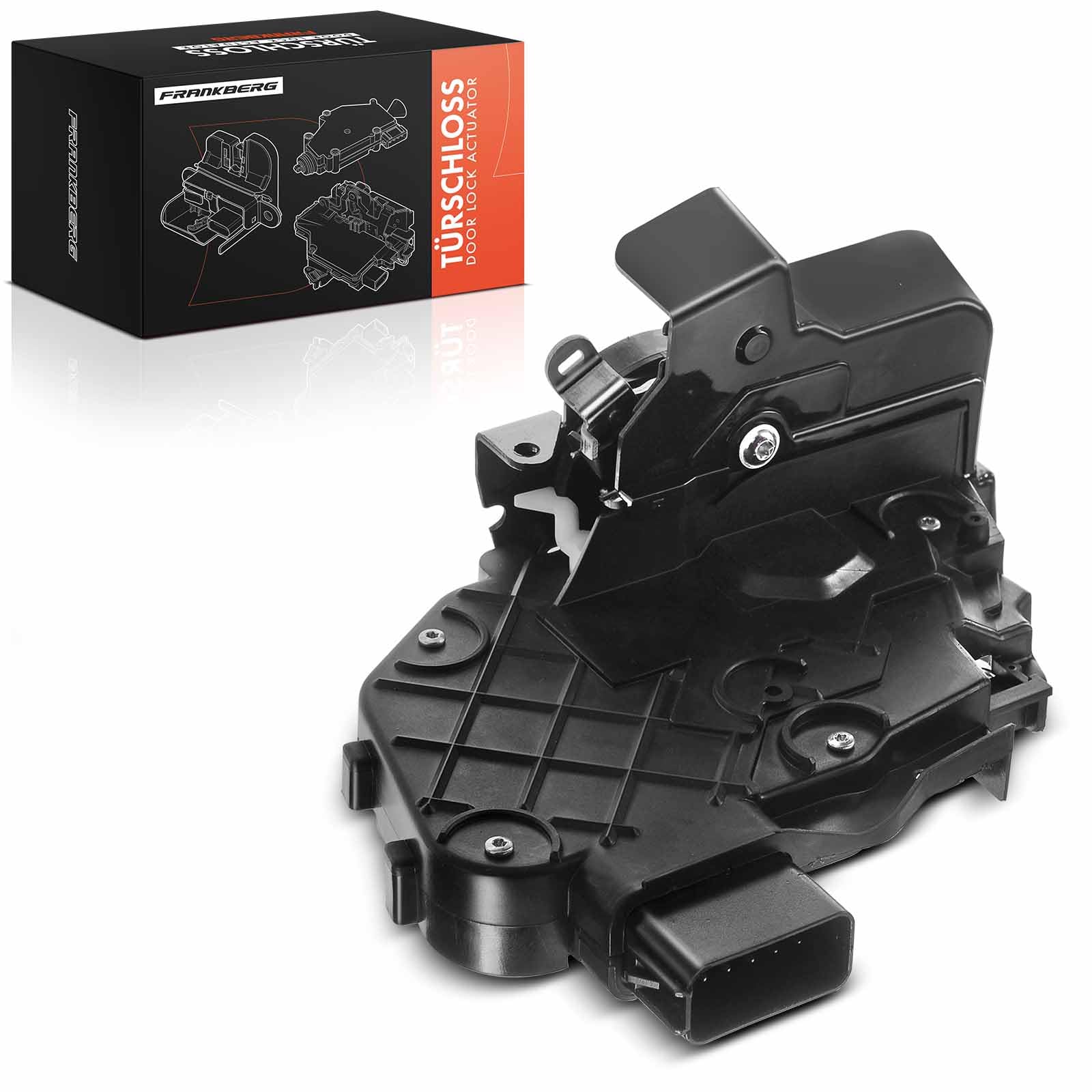 Frankberg Serratura porta serratura auto Anteriore destro Compatibile con Freelandel 2 L359 Discovery IV L319 Discovery III L319 Discovery III TAA Freelandel 2 FA_ Veicolo fuoristrada Chiuso FQJ000205