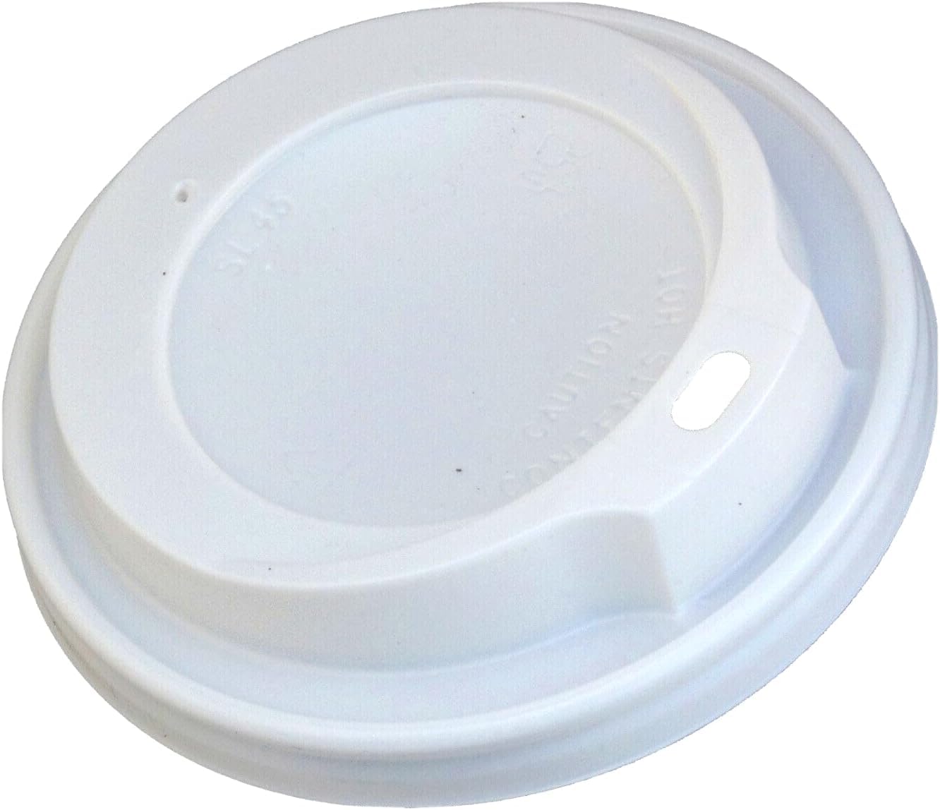1000 Stück To Go Deckel 90mm Kaffeebecherdeckel mit Trinköffnung für 12/16/20 oz für Kaffeebecher 0,3l, 0,4l, 0,5l Pappbecher, Verschlussdeckel reusable