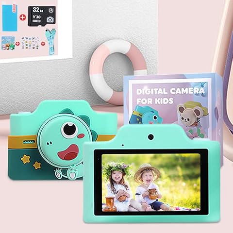 Meidom Kinderkamera, 1080P HD WiFi Funktion Digitalkamera Cover