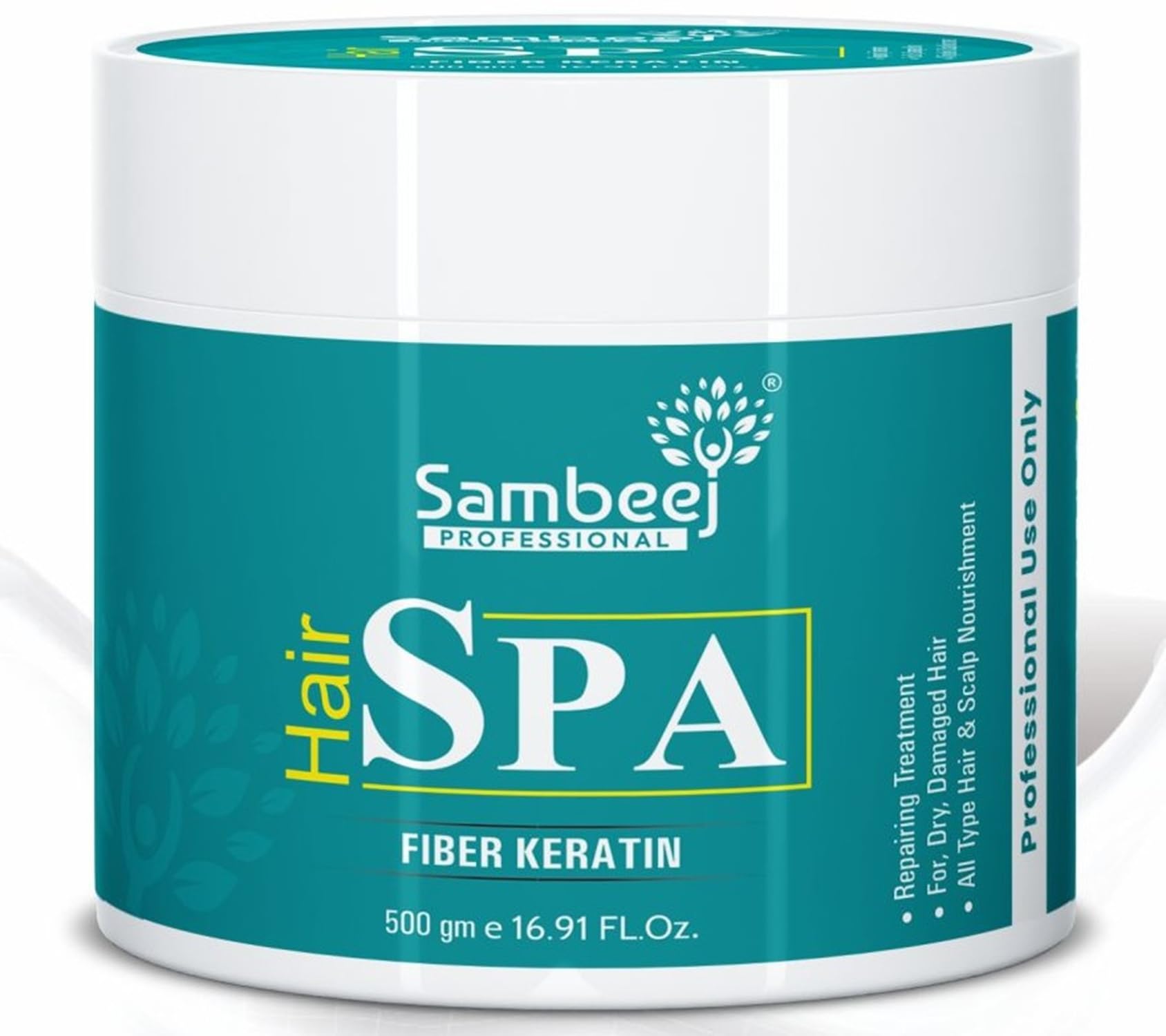 Sambeej Professional Hair Spa Fiber Keratin (500gm) | Deep Conditioner Keratin Hair Spa Treatment, Real Hair Spa for More Hair Smooth for Dry & Damaged Hair with Keratin, Biotin & Coconut Oil-image-18
