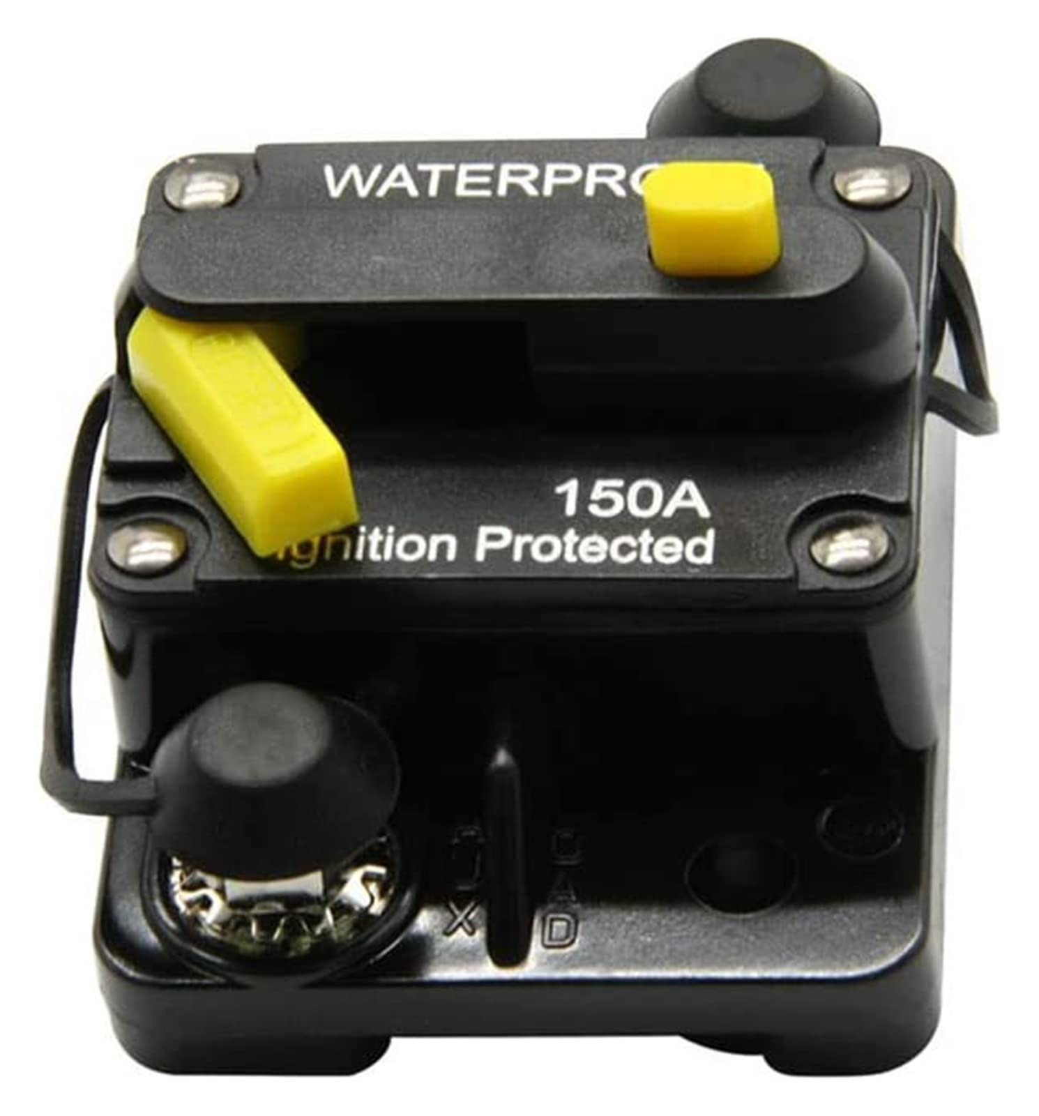 Kjueq Nero 30A50a100a150a300a Resettable Circuit Breaker 12V-48V Recovery Yacht Rv Truck Universal(150A)