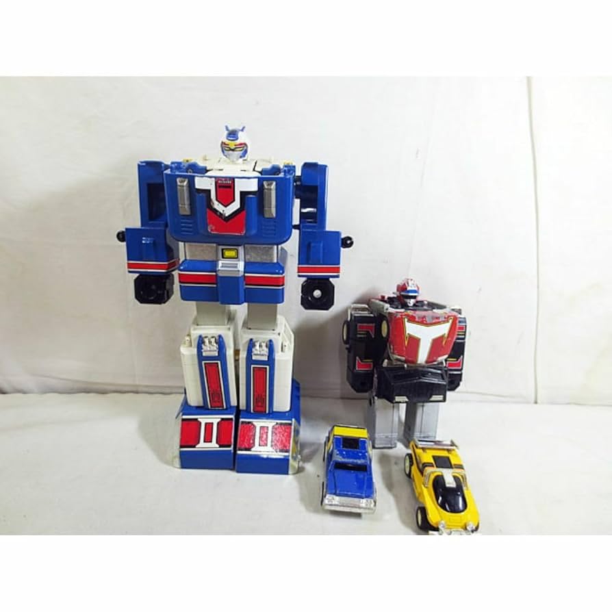 BANDAI - 美品　バンダイ 高速戦隊ターボレンジャー　ターボロボ ターボラガー スーパーターボロボ セット Amazon.co.jp: 高速戦隊ターボレンジャー ターボロボ ターボ