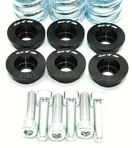 NEU Federteller und Federn für die Trockenkupplung Duc or Die schwarz für DUCATI