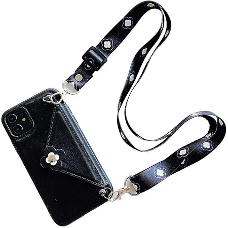 Amazon Co Jp Iphone 11 ケース封筒スマホケース おしゃれ 椿の花携帯ケース ス肩掛け 首かけ 斜めがけ ショルダー Pu レザー かわいい Icカード収納 携帯カバー Iphone 11 黑 家電 カメラ