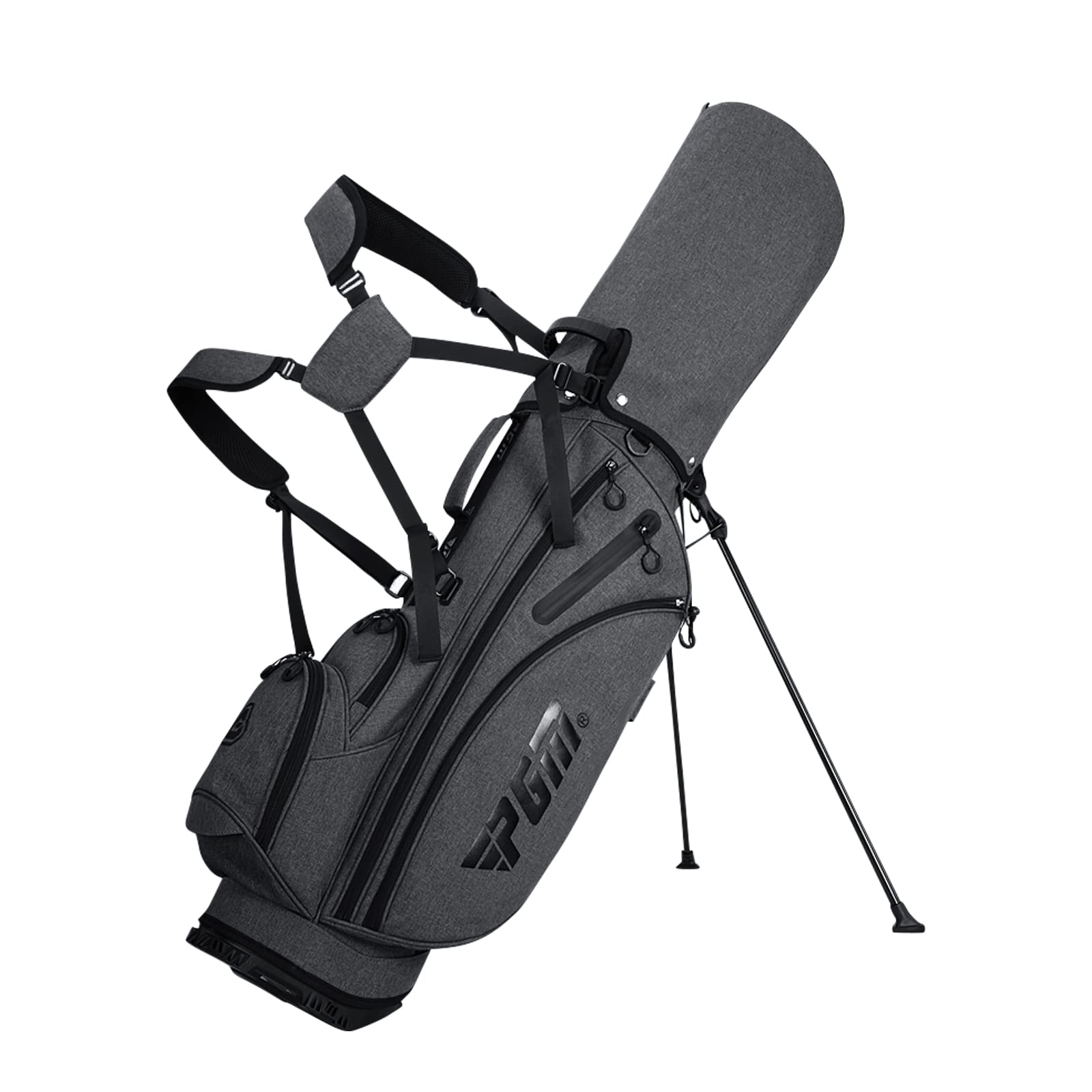 PGM Golf Bag Stand Bag for Men with Insulated PVC Coating, Portable