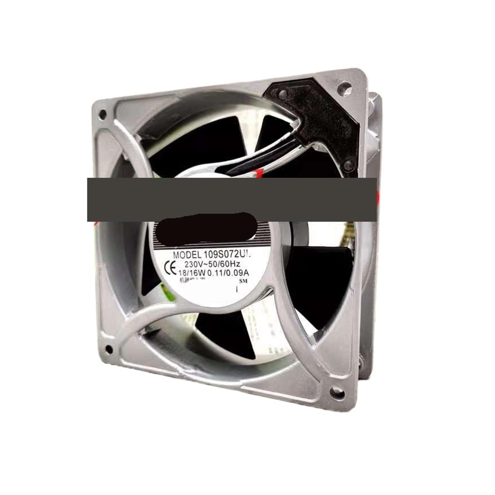109S072UL 12038 ventilateur AC avec châssis robuste alu pour durabilité accrue