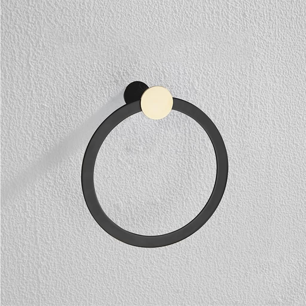 LSLYTQ Bathroom Towel Ring, Style Bathroom Towel Hanger, Bathroom Accessories