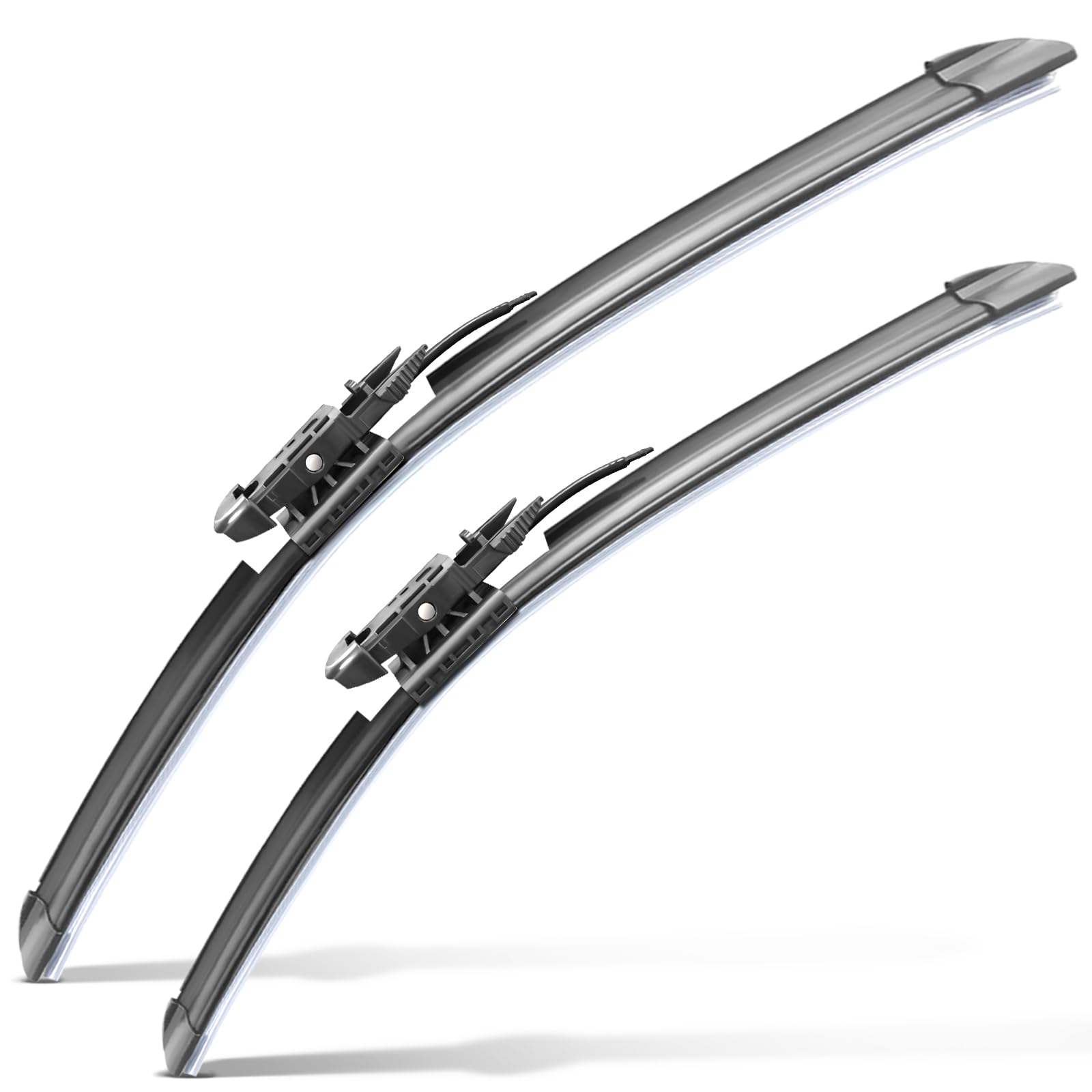 Wiper Blades for Tesla Model X, 28" + 18"(Pack of 2) Windshield Wipers with Integrated Washing, Automotive Replacement Front Windshield Wiper Blades for My Car, All-Seasons Applicable