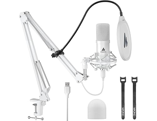 Best White Gaming Microphones [2024 Recommended]