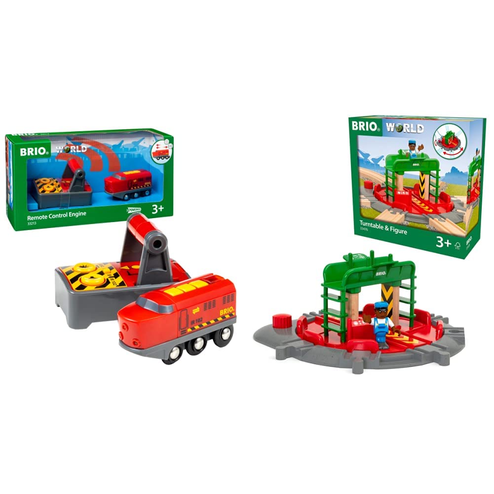 Brio World Remote Control Toy Train Engine For Kids Age