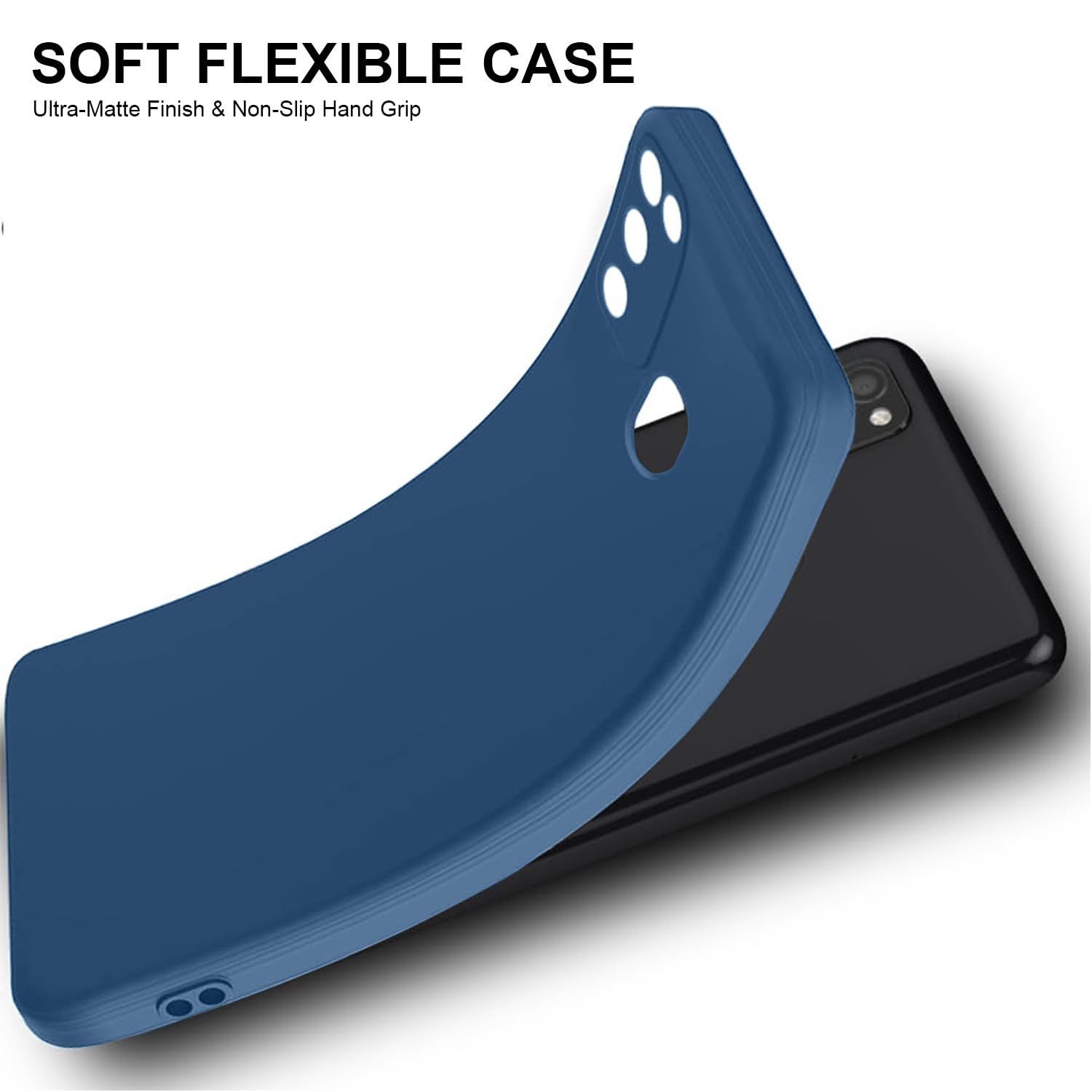 LIRAMARK Silicone Soft Back Cover Case for Samsung Galaxy M21/M30s/M21 2021 Edition (Blue) — Amazon image 6