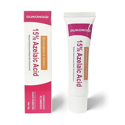 Ácido azelaico para equilibrar el tono de la piel y limpiar los poros, suero de ácido azelaico para aliviar el acné, puntos negros y enrojecimiento,