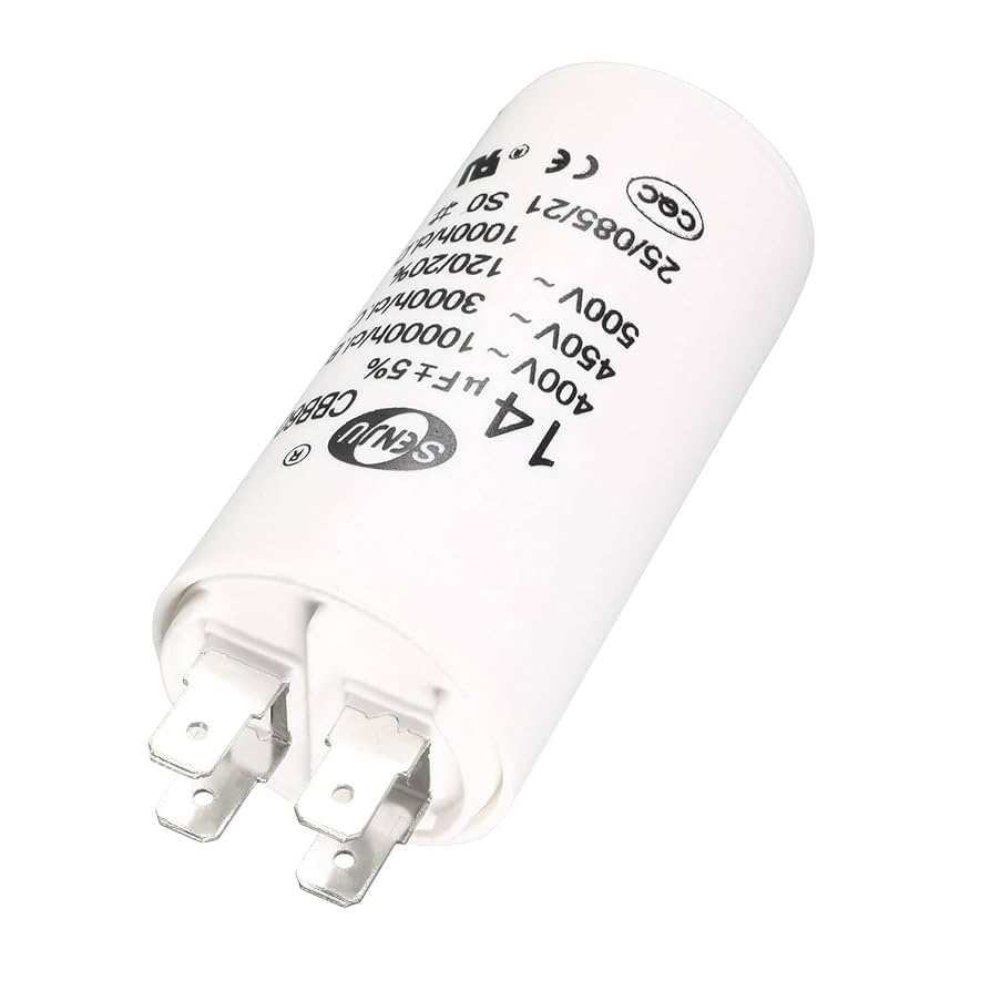 BOXONLY CBB60 14uF Run Capacitor Double Insert 450V AC 25