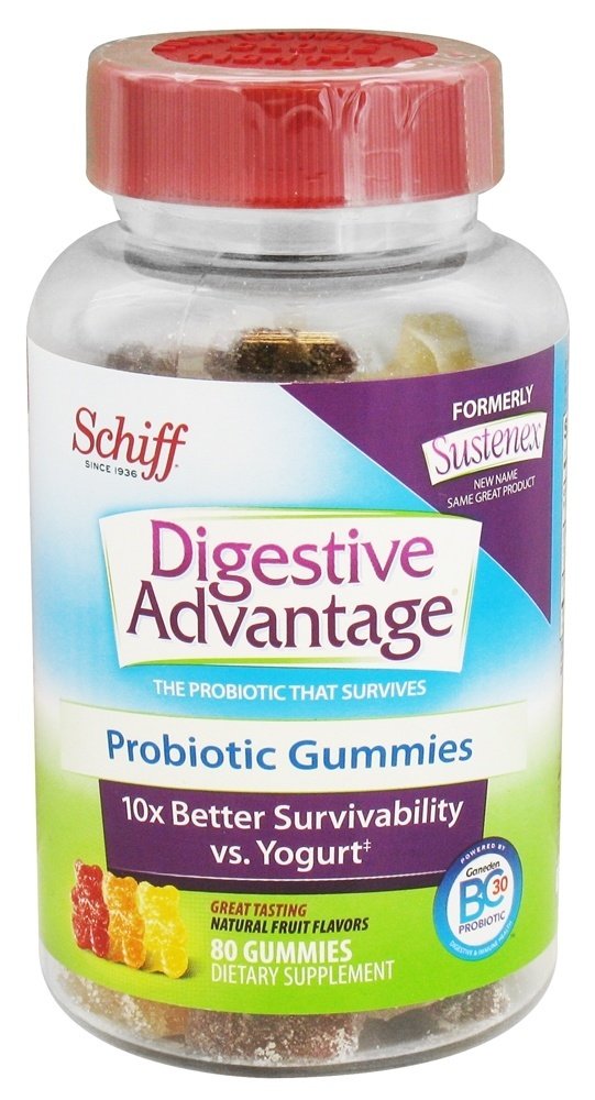 Digestive Advantage Probiotic Gummies - Survives Better than 50 Billion - 80 count