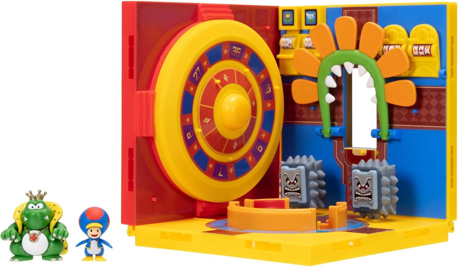 The Super Mario Galaxy Movie Minus World Casino Diorama Playset