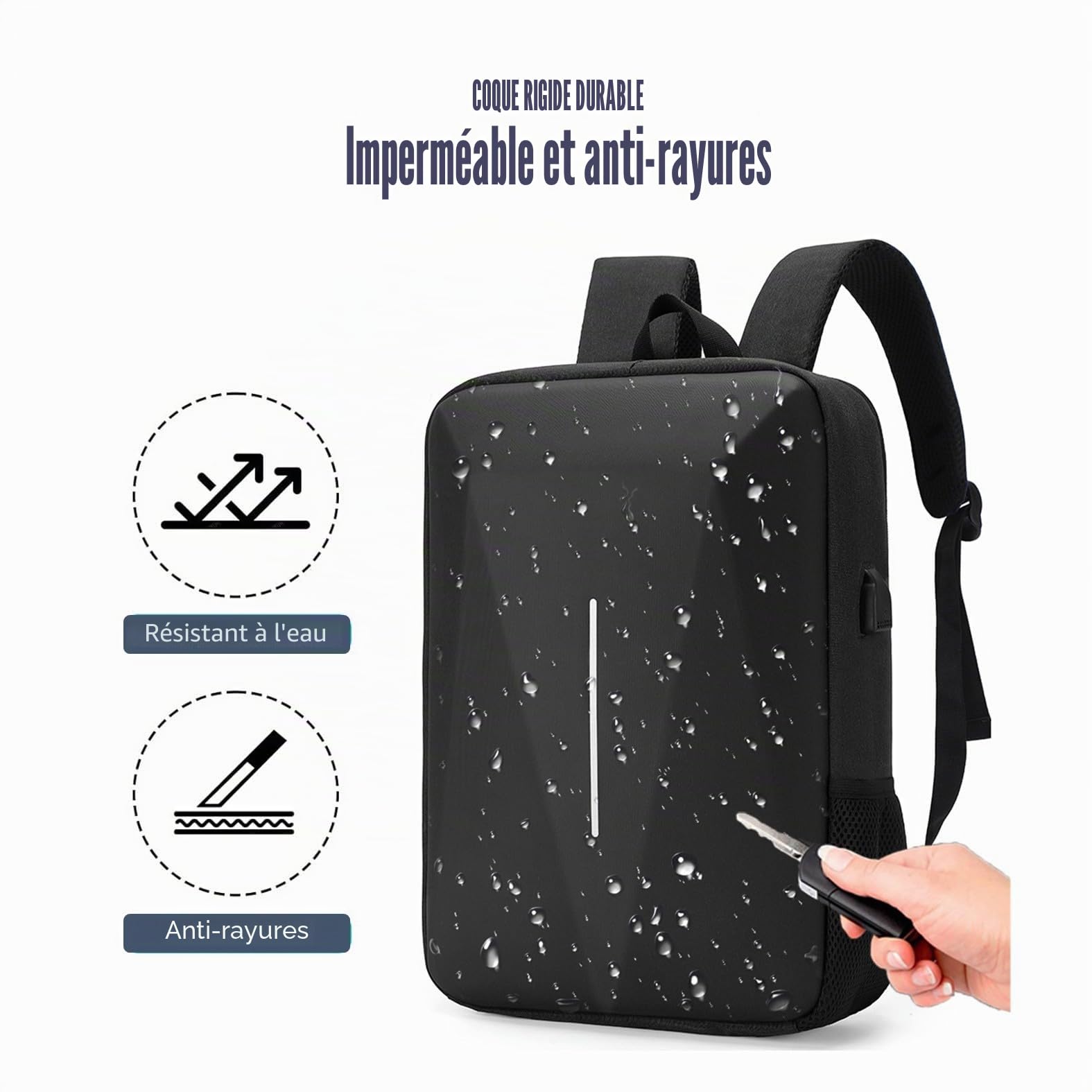 Sac pour Starlink Mini - Sac de rangement pour Starlink Dish et tous les accessoires - Antivol étanche