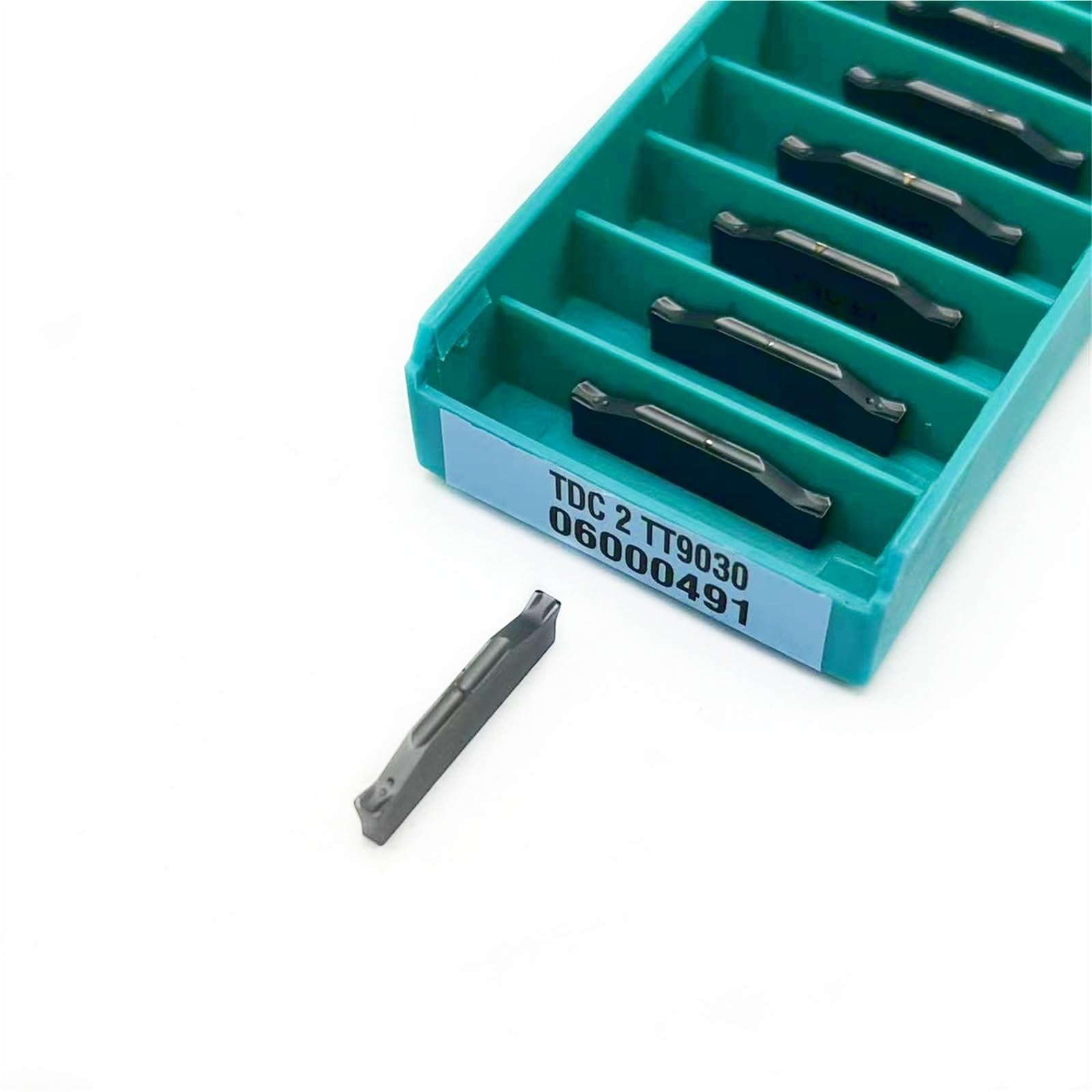 Herramienta De Torno CNC Metal Corte Ranurado Hoja Carburo 10 Uds(TDC2 TT9030)