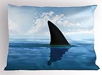 Vista 59 de Bolos decoraciones de fiesta funda de almohada por Ambesonne, bola roja con difusión Skittles vibrantes abstracta vibrante Arte, decorativo impreso