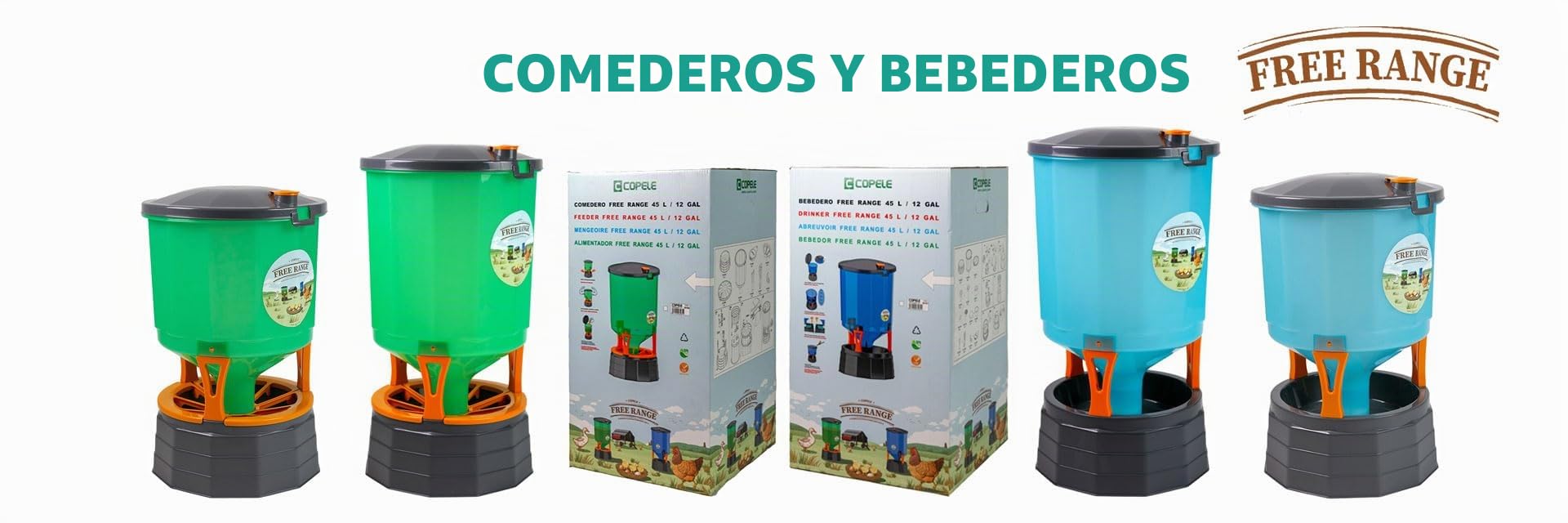 COPELE Bebedero SILO 35 litros