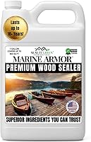 Vista 1 de Seal It Green Xtreme Marine Sellador de madera Protección de madera no tóxica a base de plantas para terrazas, muelles y valla de madera