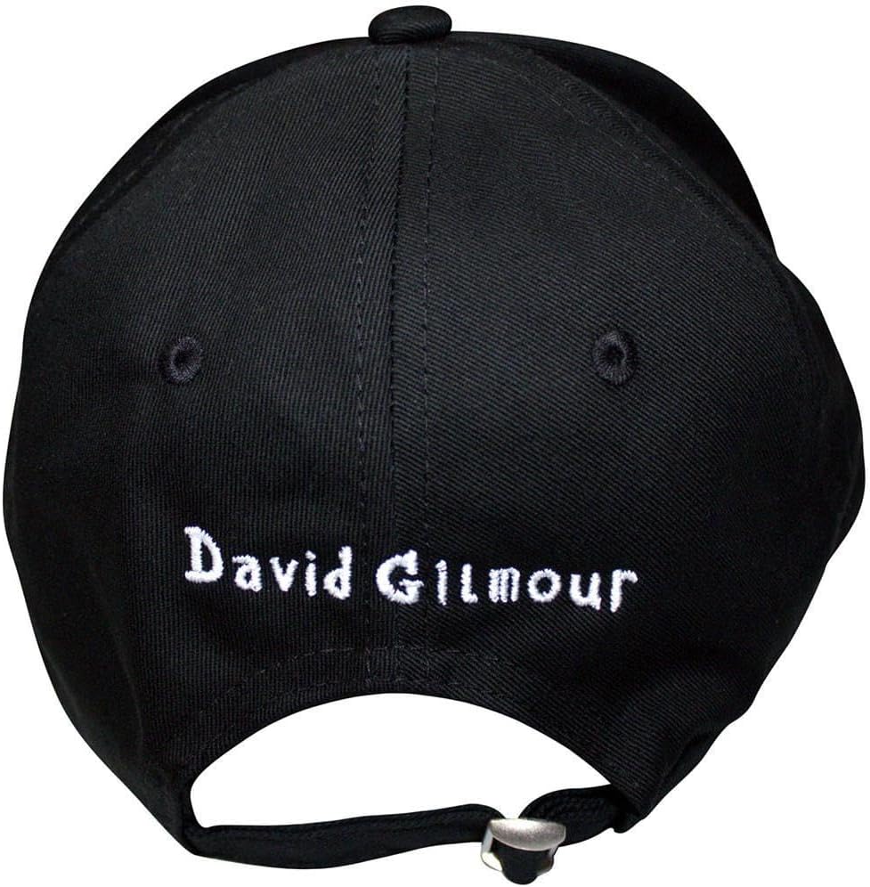 Rock Off officially licensed products Men's David Gilmour Luck & Strange Baseball Cap Black