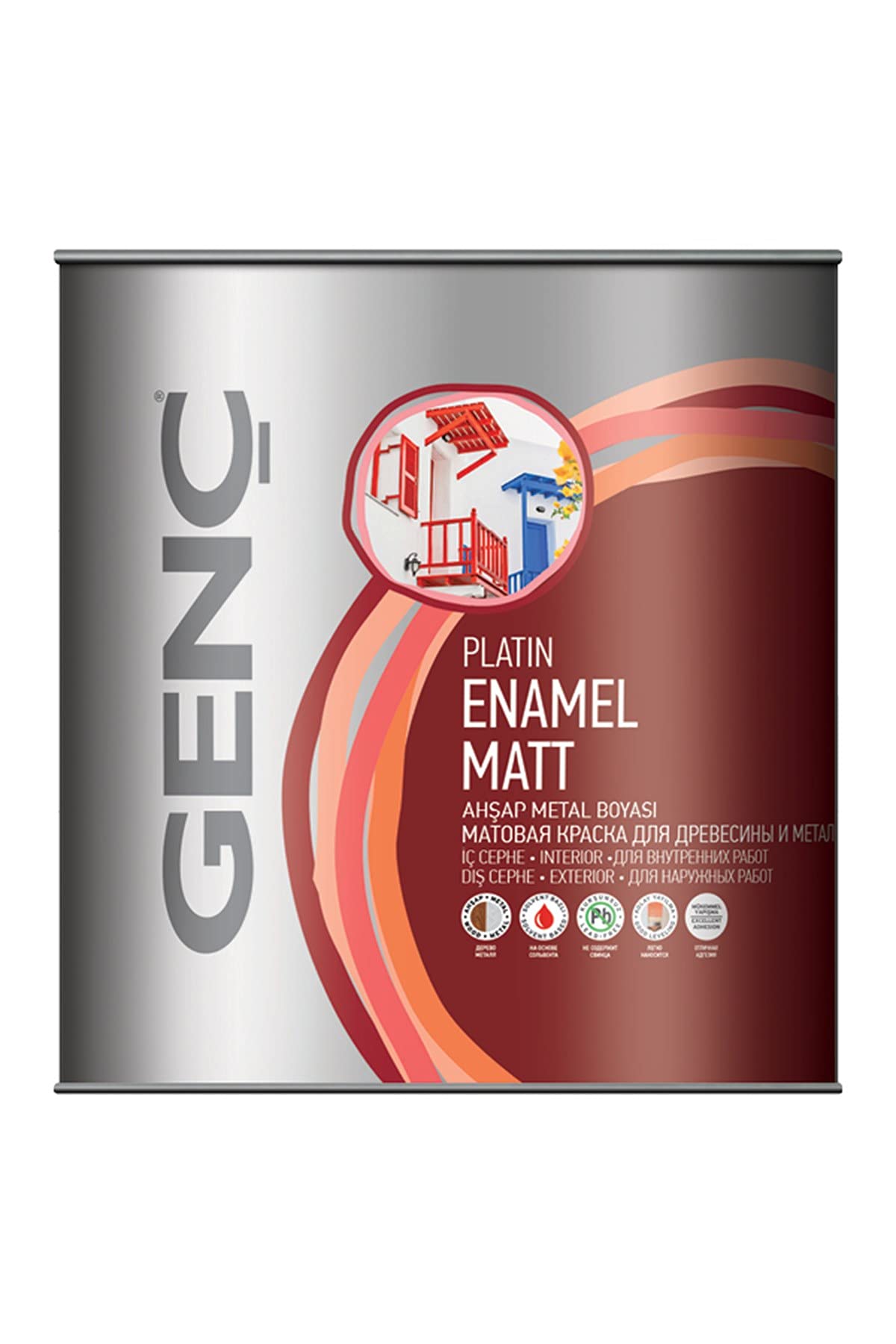 Genç İç cephe ve Dış Cephe Sentetik Boya 0.75 Lt BEYAZ