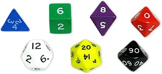 KOP10827 Jumbo Polyhedral Dice Game Set