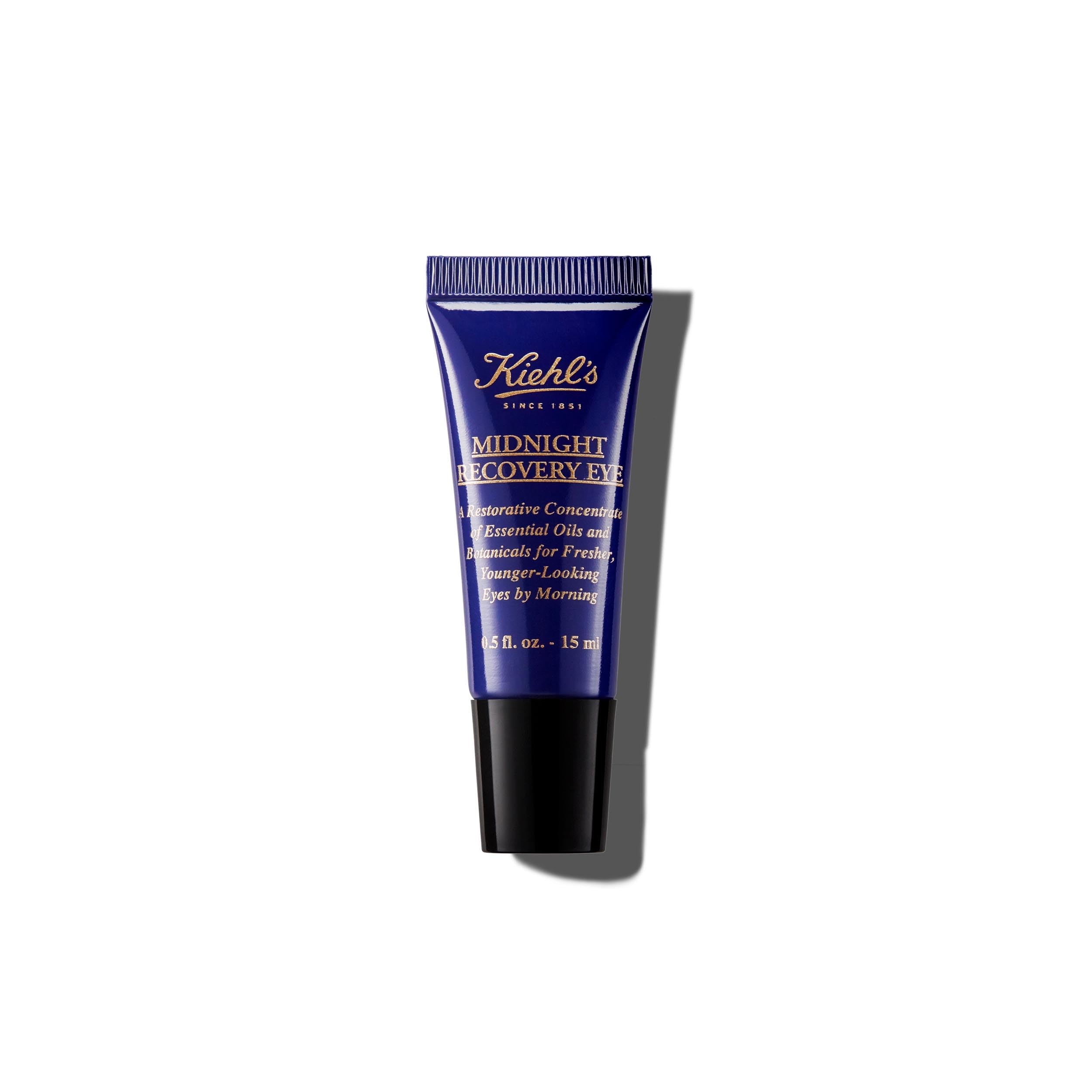 Kiehl'sMidnight Recovery Eye Cream with Evening Primrose Oil, Reduces Visible Signs of Fatigue, Nighttime Eye Treatment, 15Ml