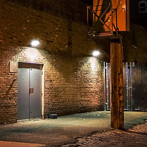 Miniatura 8 de Luz LED de granero, iluminación del atardecer al amanecer para exteriores con 100 W 10000 lm 5000 K luz diurna, luces de inundación de seguridad