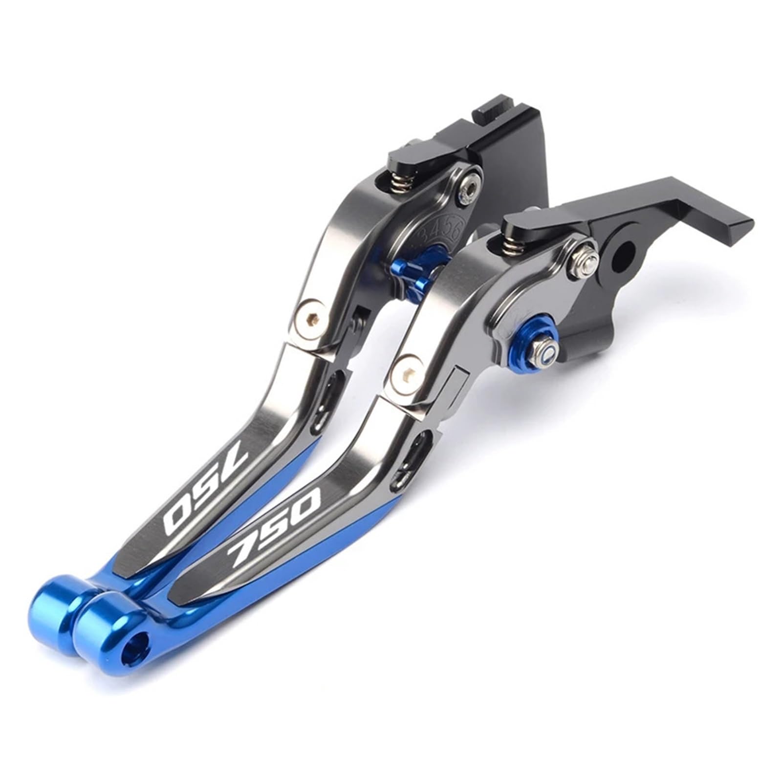 Wfsowxdm Titanium Blue Motorcycle Levers Brake Clutch Handle Lever For Hond&A Xadv X-Adv 750 Forza Forza750 Xadv750 2024 2025 2026 Motorcycle Accessorie Adjustable Handle Brake Lever Clutch Levers
