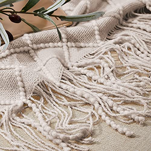 Coperta per divano a maglia, piccola coperta per