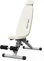 Banco de peso ajustável para academia em casa, banco de treino para supino, banco de exercício plano inclinado para treino de corpo inteiro, mecanismo de pino completo, bancos de treinamento de força