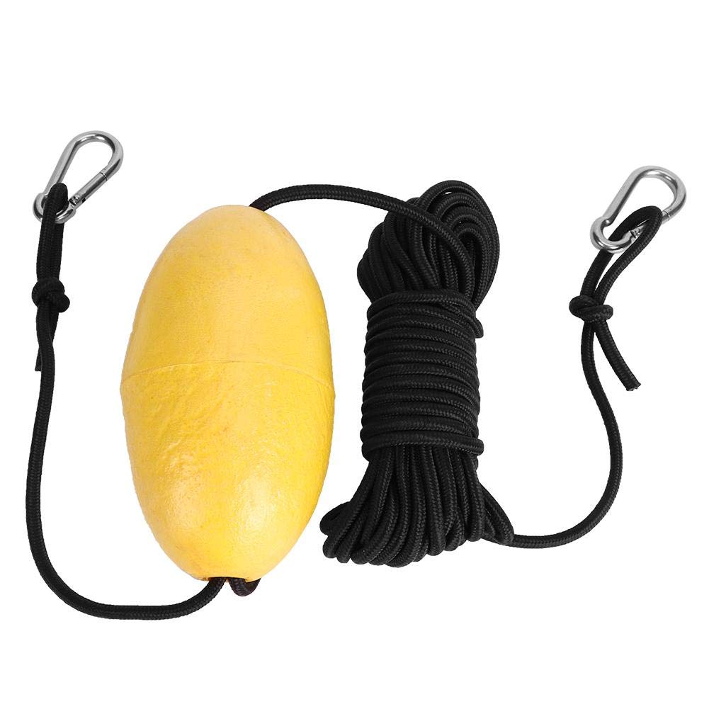 Keenso Ancora Galleggiante da Pesca, Marine 9,8 m/32,2 Piedi Ancoraggio Portatile da Pesca Galleggiante Linea da Lancio Ancoraggio da Pesca Drogue
