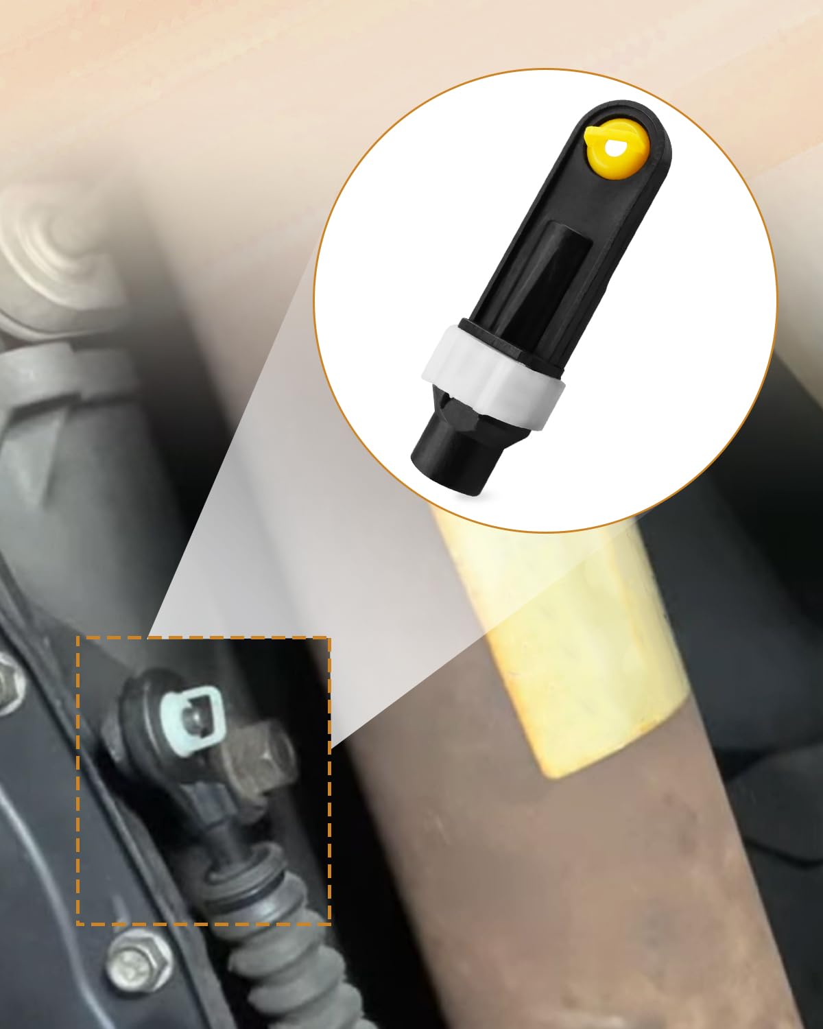 JUWEVAZU 8 Pack Shifter Cable Bushing Transmission Shifter Linkage